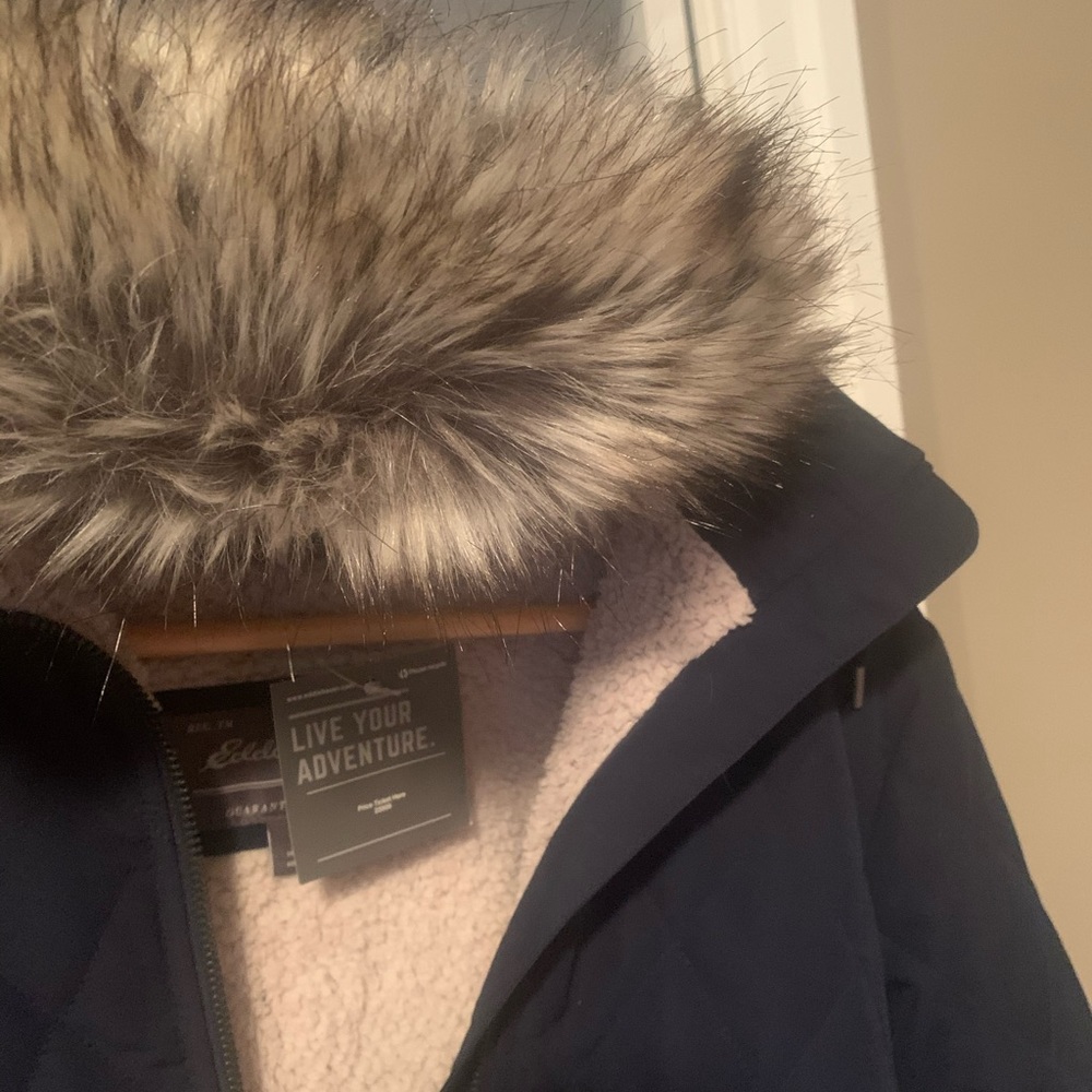 🆕 Eddie Bauer Winter Coat with fur lined hood